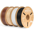 ELEGOO Rapid PETG 3D Printer Filament 1.75mm Black 10KG Bulk