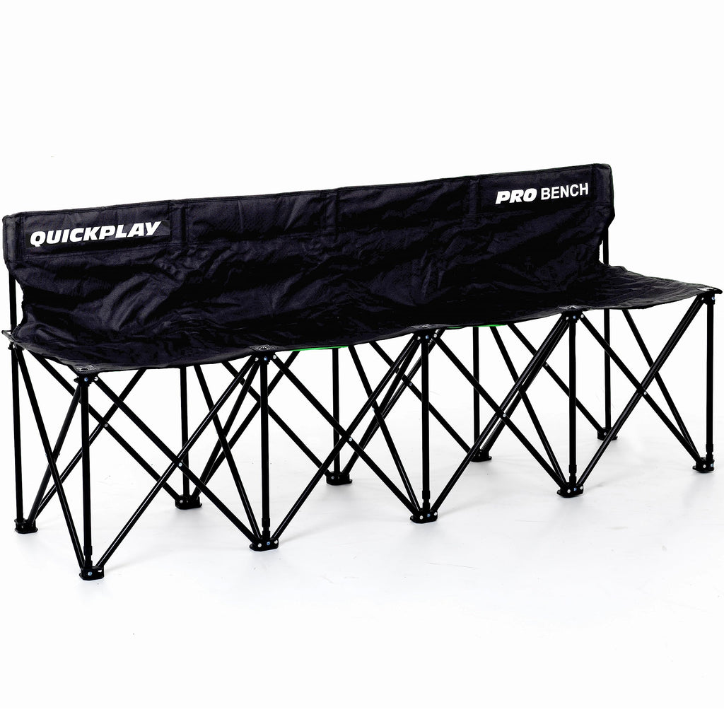 QuickPlay Pro 6-Seater Team Bench with Canopy Shelter - Sideline