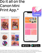 Canon Ivy 2 Mini Photo Printer, Print from Compatible iOS & Android Devices, Sticky-Back Prints, Pure White