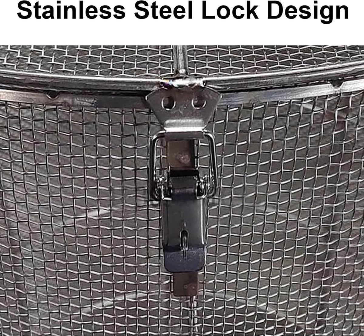Stainless Steel Pump Filter Cover Water Pump Protective Cover Sump Pump Anti-Clogging Outdoor 1mm Mesh Pump Cover Barrier Durable And Strong For Septic Tanks Farm Irr(Size:50x60cm/19.6"x23.6",Color:B)