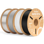 ELEGOO Rapid PETG 3D Printer Filament 1.75mm Black 10KG Bulk