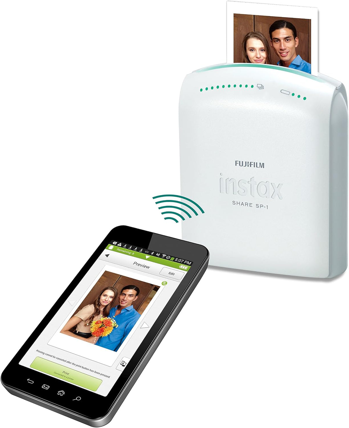 Fujifilm SP-1 Instant Film Printer (White)