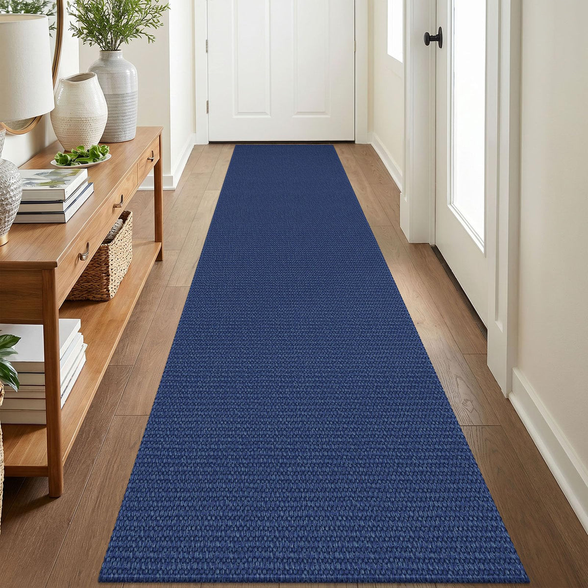 EARTHALL Washable Area Rug, Non Slip Living Room Rug, 5x7 Ft, Sand/Beige