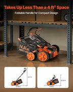 VEVOR 2-in-1 Electric Dethatcher and Scarifier, 16-Inch 15 Amp, Corded