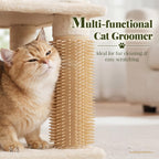 Hey-brother Cat Tree Tower with Steped Climbing Condos, Platforms, MPJ061MJ