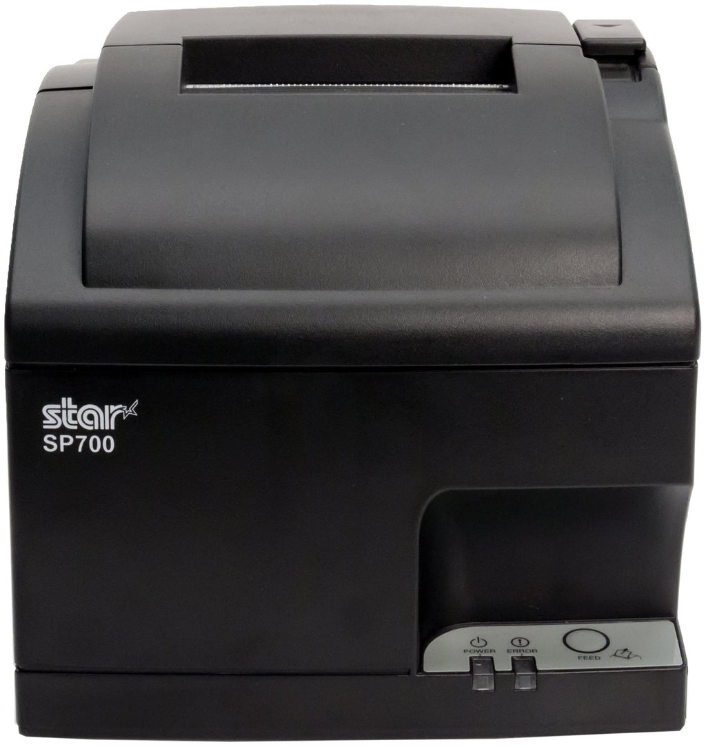 Star Micronics SP742MD Serial Impact Receipt Printer with Auto-Cutter and Internal Power Supply - Gray