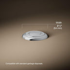Kohler K35723-CP Garbage Disposal Air Switch Kit Polished Chrome