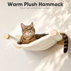 FUKUMARU Cat Wall Shelves, 5 in 1 Set, Beige