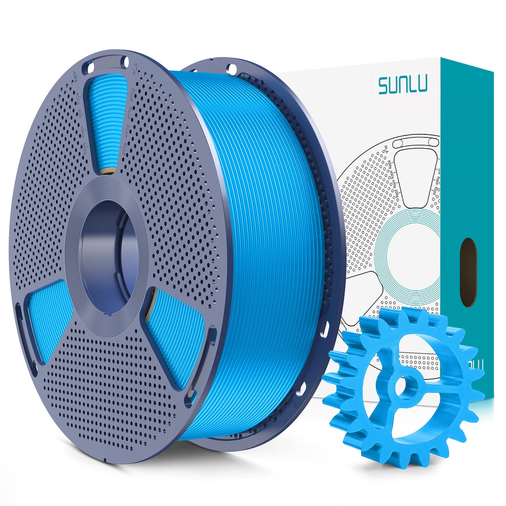 SUNLU PLA+2.0 3D Printer Filament, Multicolor, 10-Pack (10KG)