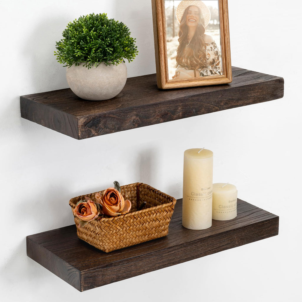 Marsmiles 55in Long Floating Shelves for Wall Mounted, 1Pack|Natural