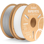 ELEGOO Rapid PETG 3D Printer Filament 1.75mm Black 10KG Bulk
