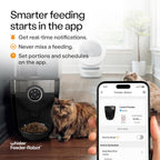 Feeder-Robot by Whisker, Black with Smoke-Grey Hopper