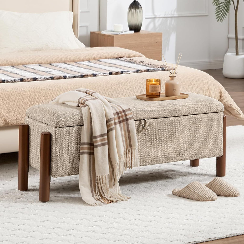 55'' Modern Storage Ottoman Benches