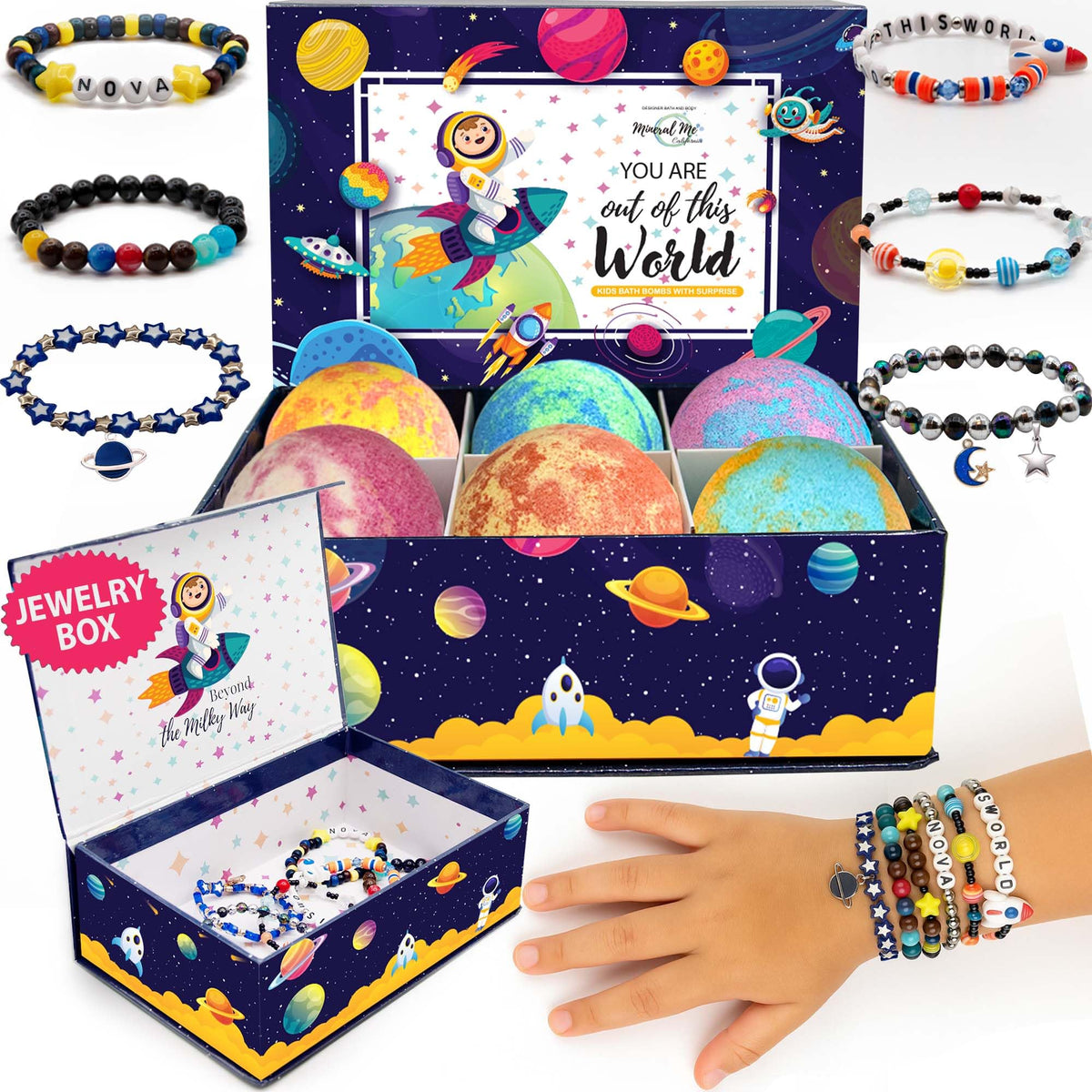 Bath Bombs for Kids with Surprise Inside, 12 Bubble Bath Fizzies with Toys