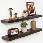 Marsmiles 55in Long Floating Shelves for Wall Mounted, 1Pack|Natural