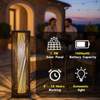EcoGreen Solar Lanterns Outdoor Waterproof, Solar Lights Outdoor for Patio