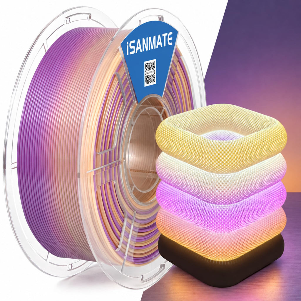 iSANMATE 16KG HF PETG Filament Bundle Multicolor Rapid PETG for Bambu Lab