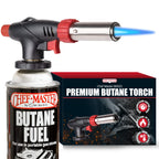 Chef Master Butane Torch Lighter for Creme Brulee, Soldering, Crafts & BBQ