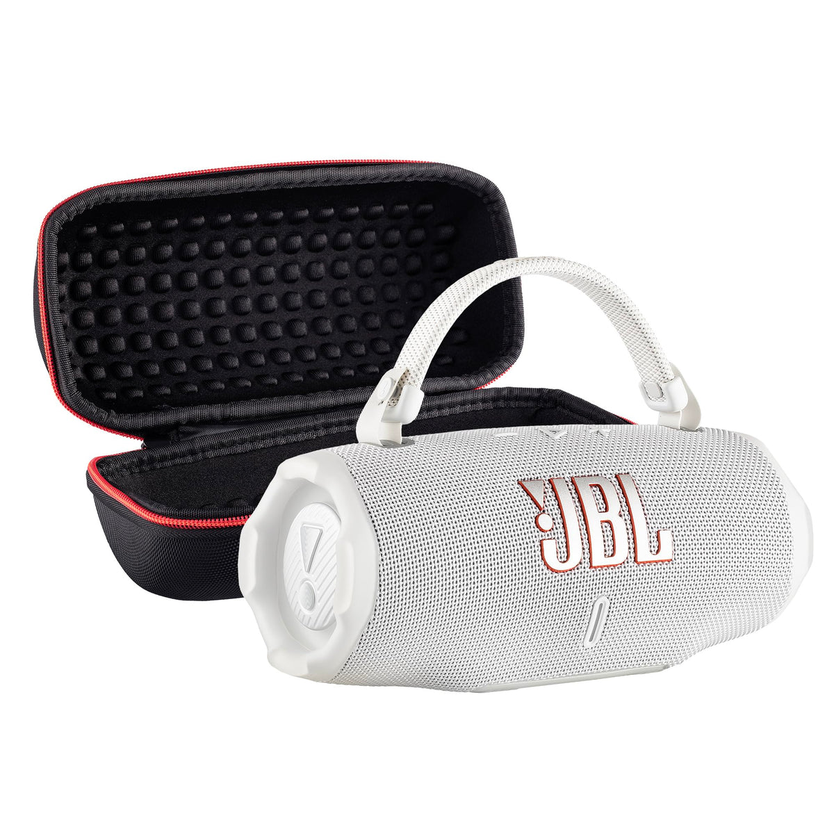 JBL Charge 6 Portable Bluetooth Speaker (Black) | IP68 Waterproof, DustProof, and DropProof, Outdoor Wireless Audio |28Hrs Playtime + Travel Case Bundle