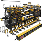 Large 49''Wide Power Tool Organizer Wall Mount, Charging Station