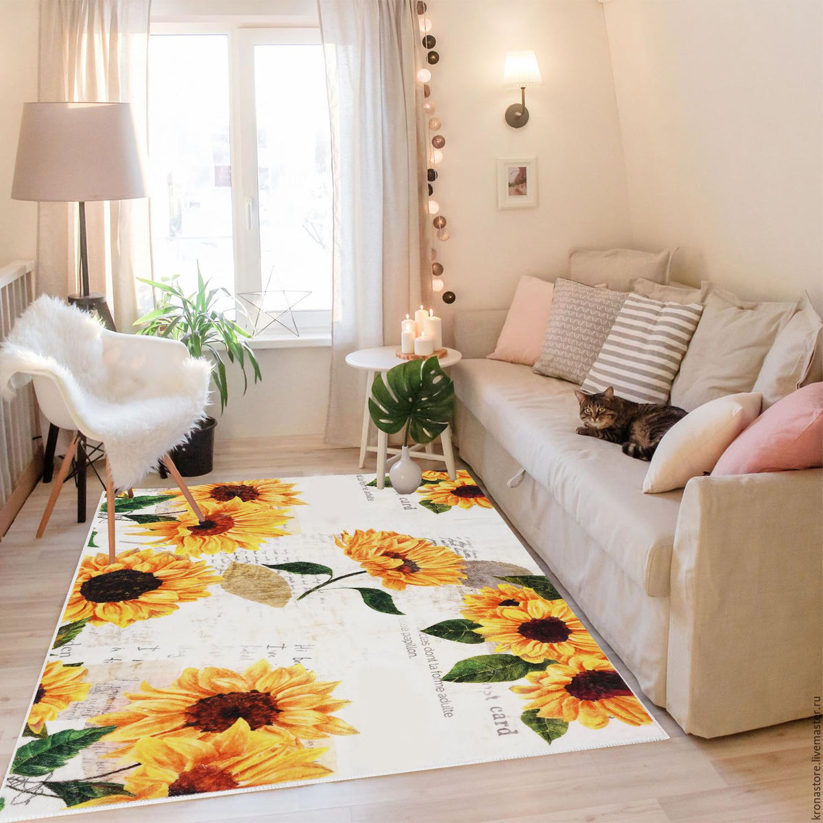 Leopard Rug 5x7 Washable Animal Print Rug Living Room Large Carpet Soft Non-Slip, Non-Shedding Brown Carpet for Office Dormitory Bedroom