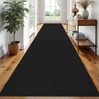 EARTHALL Woven Area Rugs 6x9 Ft Washable Living Room Rugs Non Slip Rubber Backed Dining Room Rug Braided Bedroom Rugs Indoor Floor Carpet for Living Room, Bedroom, Dining Room, Beige/Ivory