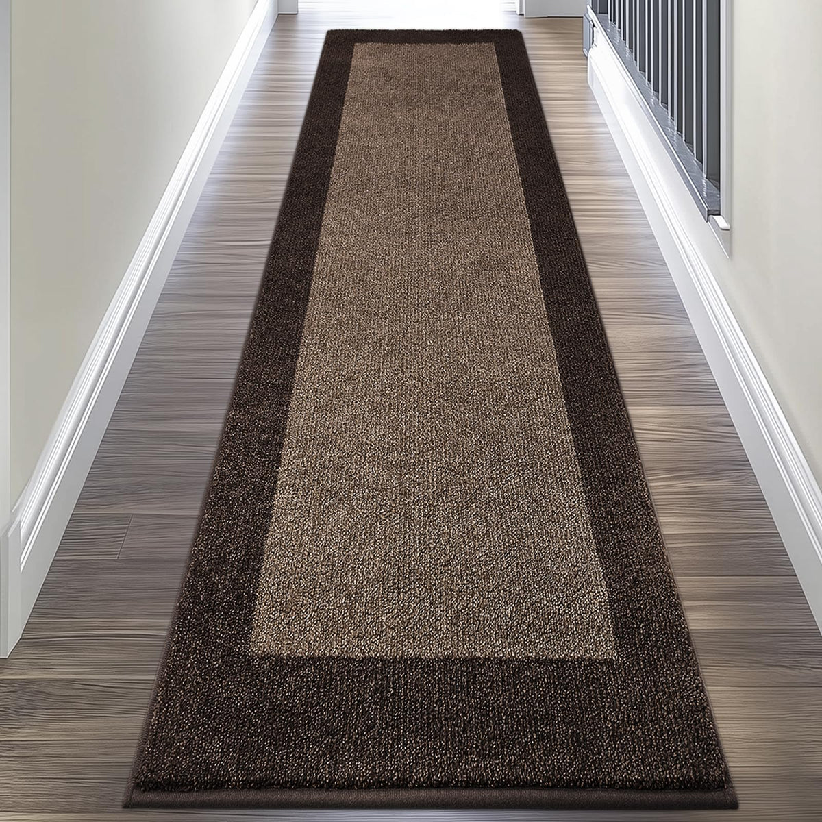 Runner Rug 24" x 96" for Kitchen, Floor, Hallway, Roll Packing