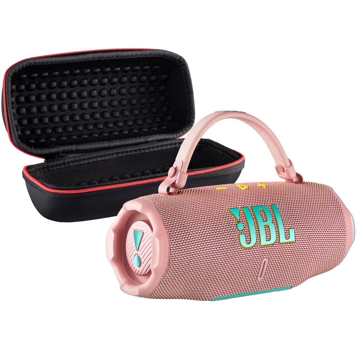 JBL Charge 6 Portable Bluetooth Speaker (Blue) | IP68 Waterproof, DustProof, and DropProof, Outdoor Wireless Audio |28Hrs Playtime + Travel Case Bundle