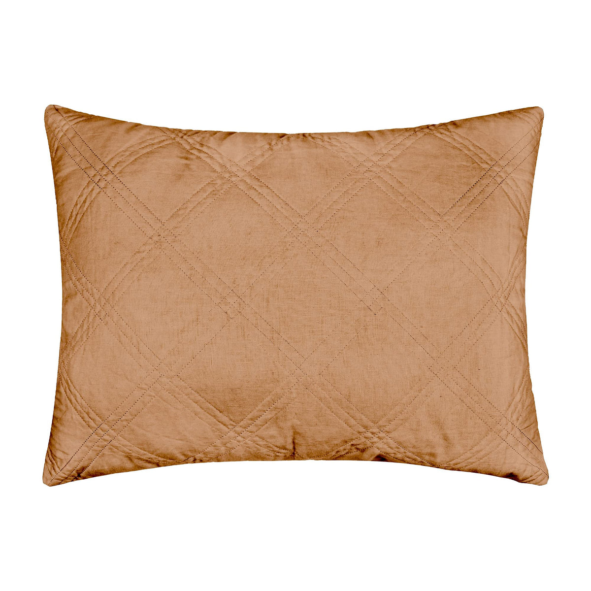 Levtex Home - 100% French Flax Linen Front/100% Cotton Back - Quilted Throw - French Flax Washed Linen - Charcoal - Throw Size (50 x 60in.)