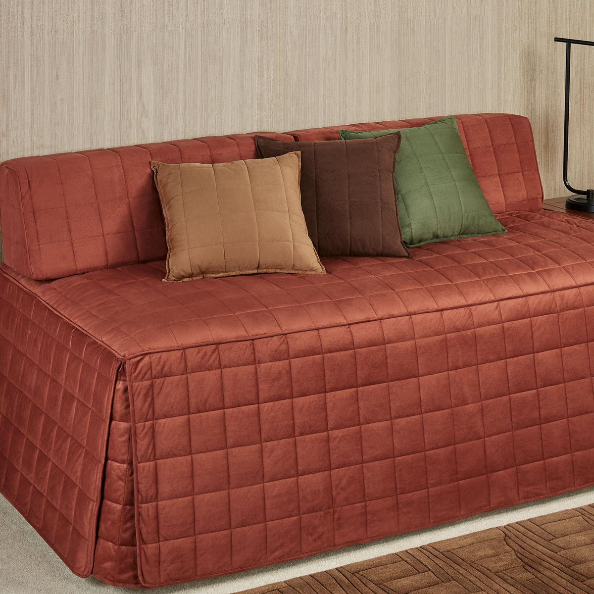Touch of Class Camden Luxury Bedding, Russet, Queen, 3 Pc Set