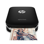 HP Sprocket Portable Photo Printer, print social media photos on 2x3 sticky-backed paper - red (Z3Z93A)