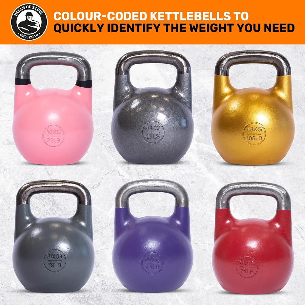 Competition Kettlebells Bells of Steel - Pro Grade 33mm Handle