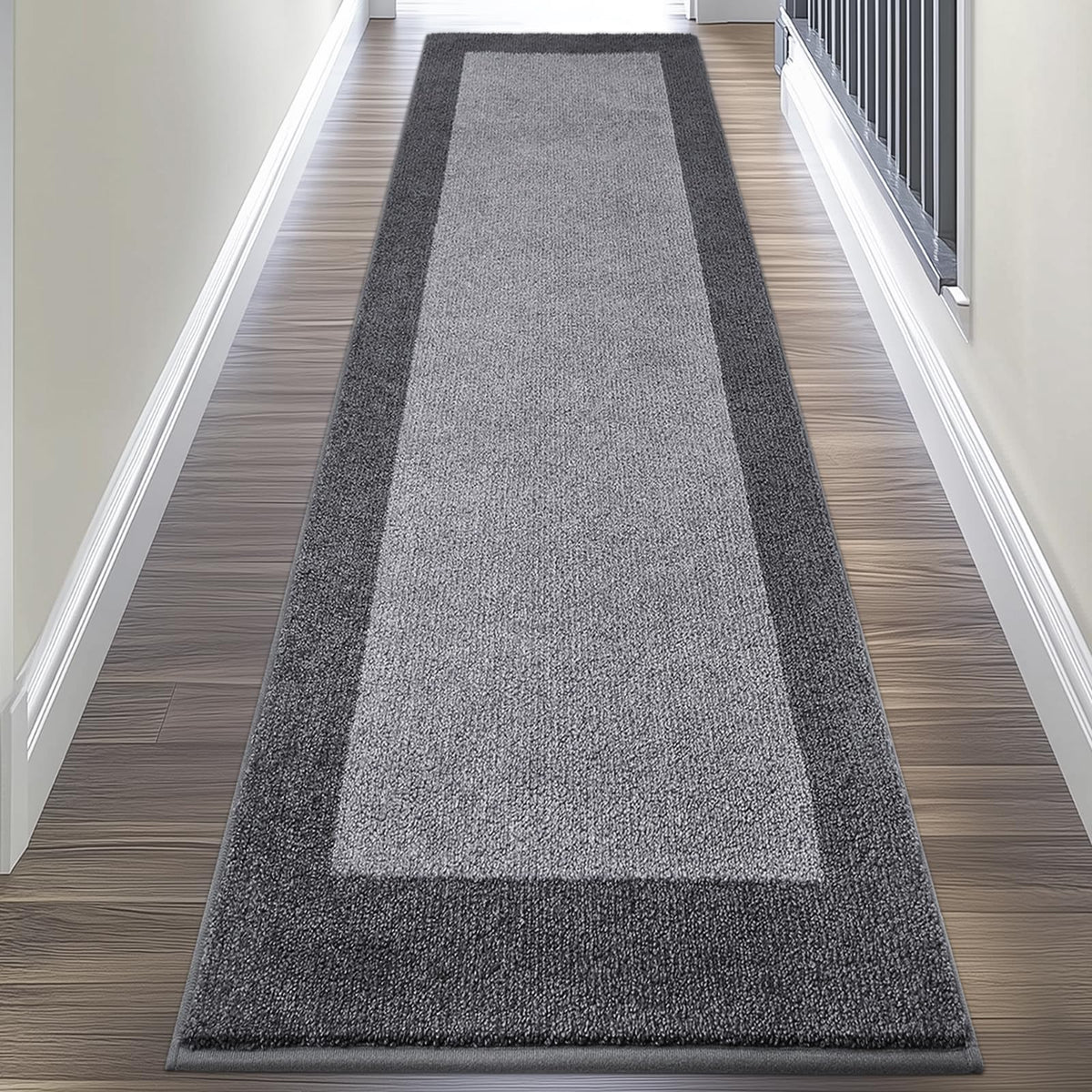 Runner Rug 24" x 96" for Kitchen, Floor, Hallway, Roll Packing