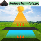 16x31 FT,Beige HDPE Mesh Tarp with Upgraded Grommets,Outdoor Sunblock Shade Cloth, for Plants Greenhouse Outdoor Pergola Lawn Kennel Chicken Coop