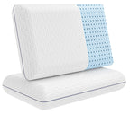 Vaverto King Size Memory Foam Pillows - Firm Pillow - King Size 2-Pack