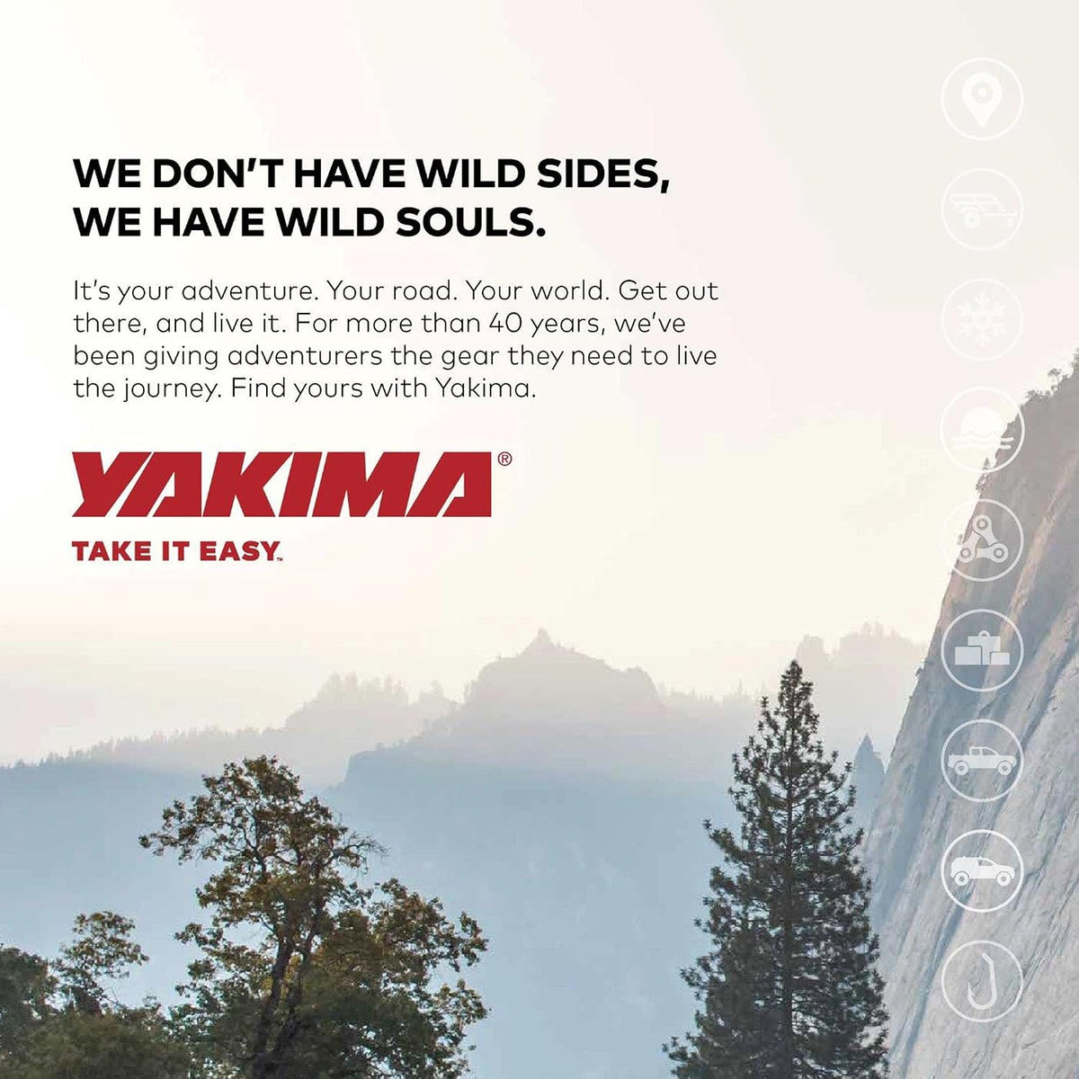 Yakima FrontLoader Rooftop Bike Rack Mount, Car & SUV Roof Carrier