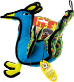 TUFFY® 2 Pack Peacock Ultra Durable Plush Dog Toys