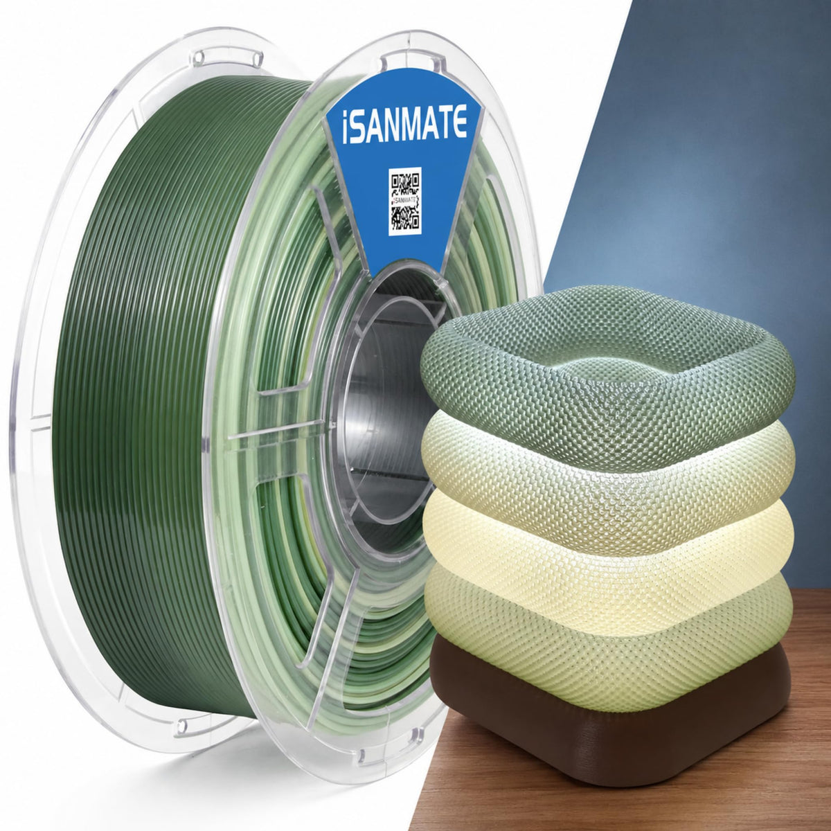iSANMATE 16KG HF PETG Filament Bundle Multicolor Rapid PETG for Bambu Lab