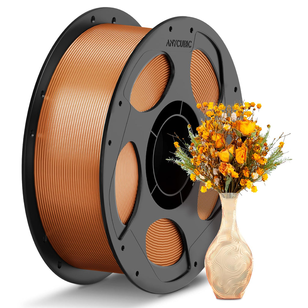 ANYCUBIC PETG Filament 1.75mm, Multicolor Bundle 10KG, Reusable Spool