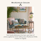 MACKENZIE-CHILDS Throw Pillow, 18x12, Queen Bee Pink