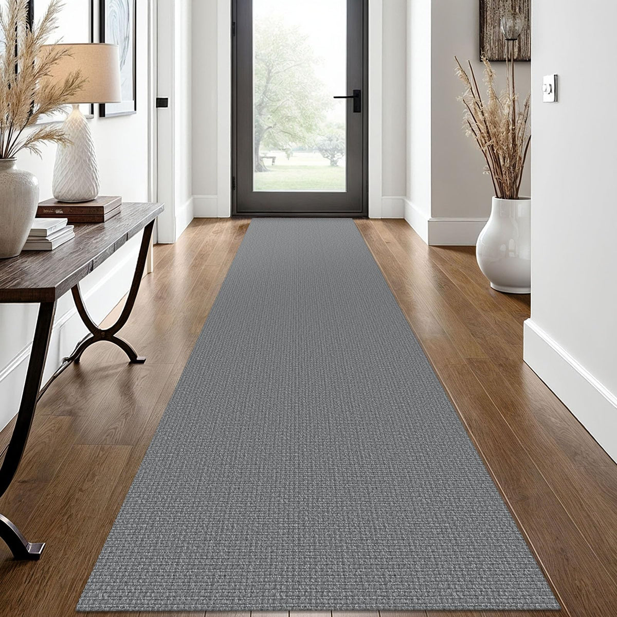 EARTHALL Washable Area Rug, Non Slip Living Room Rug, 5x7 Ft, Sand/Beige