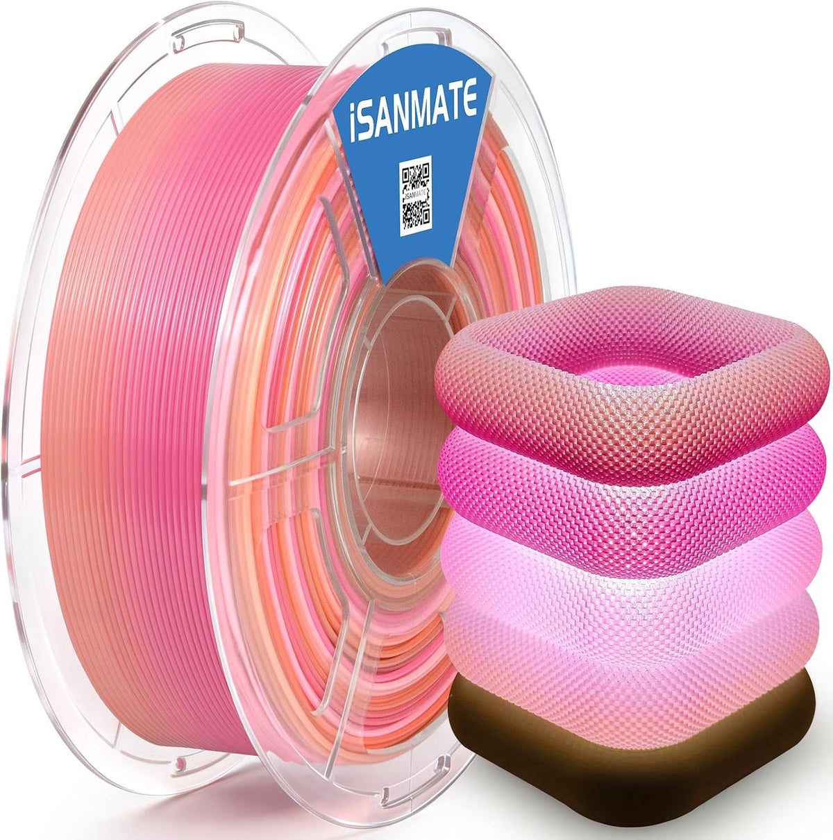 iSANMATE 16KG HF PETG Filament Bundle Multicolor Rapid PETG for Bambu Lab