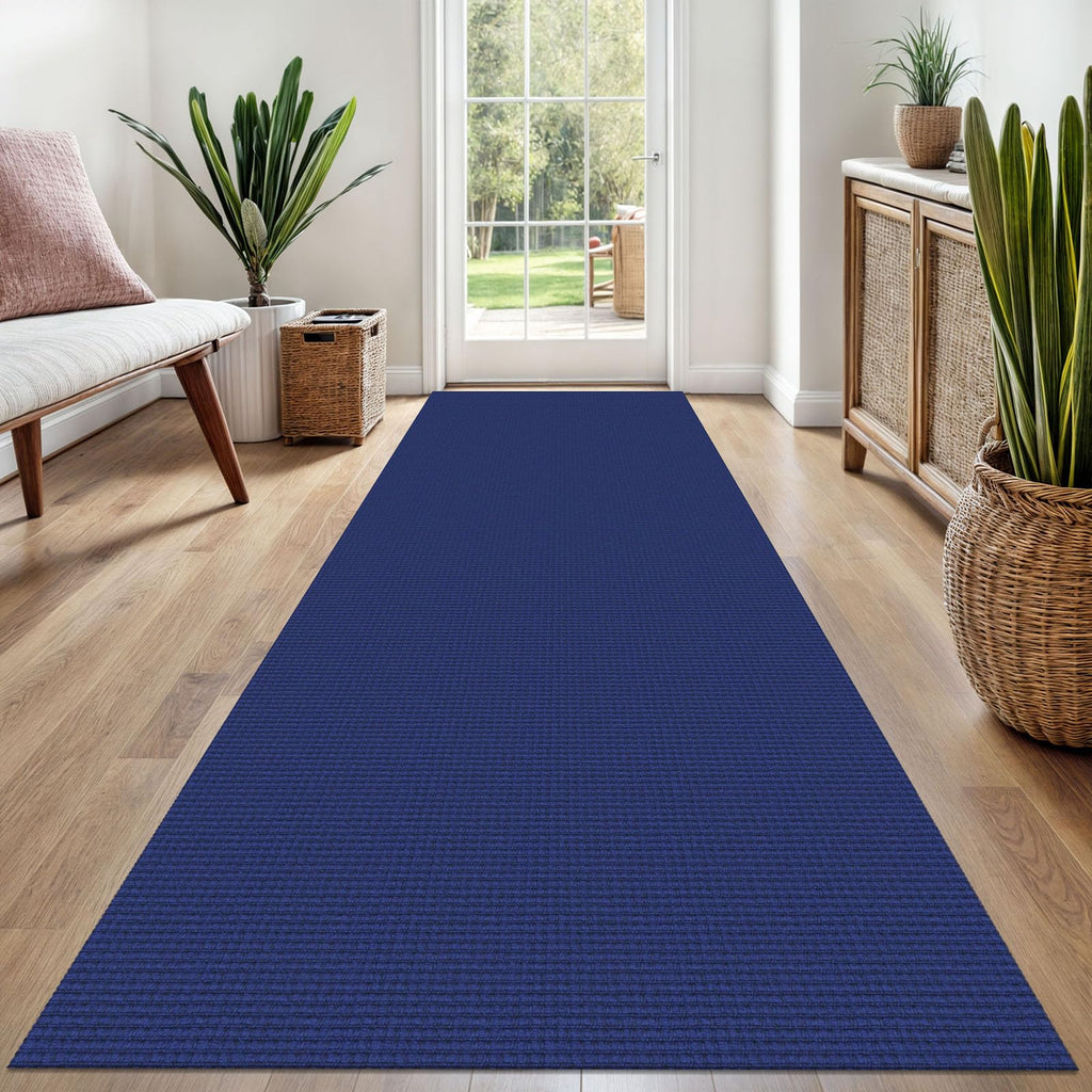 EARTHALL Woven Area Rugs 6x9 Ft Washable Living Room Rugs Non Slip Rubber Backed Dining Room Rug Braided Bedroom Rugs Indoor Floor Carpet for Living Room, Bedroom, Dining Room, Beige/Ivory