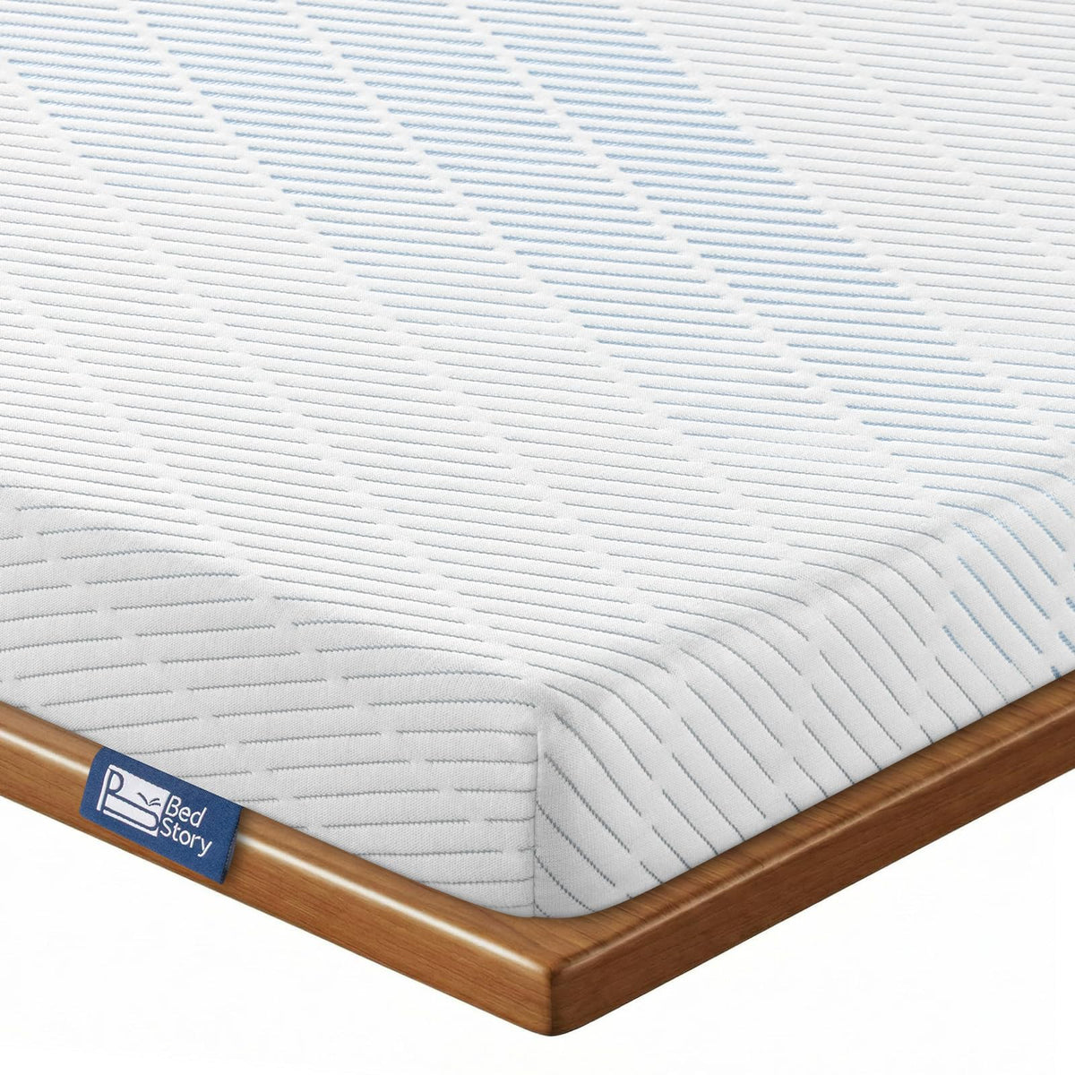 BedStory 3 Inch King Size Firm Mattress Topper, No Odor