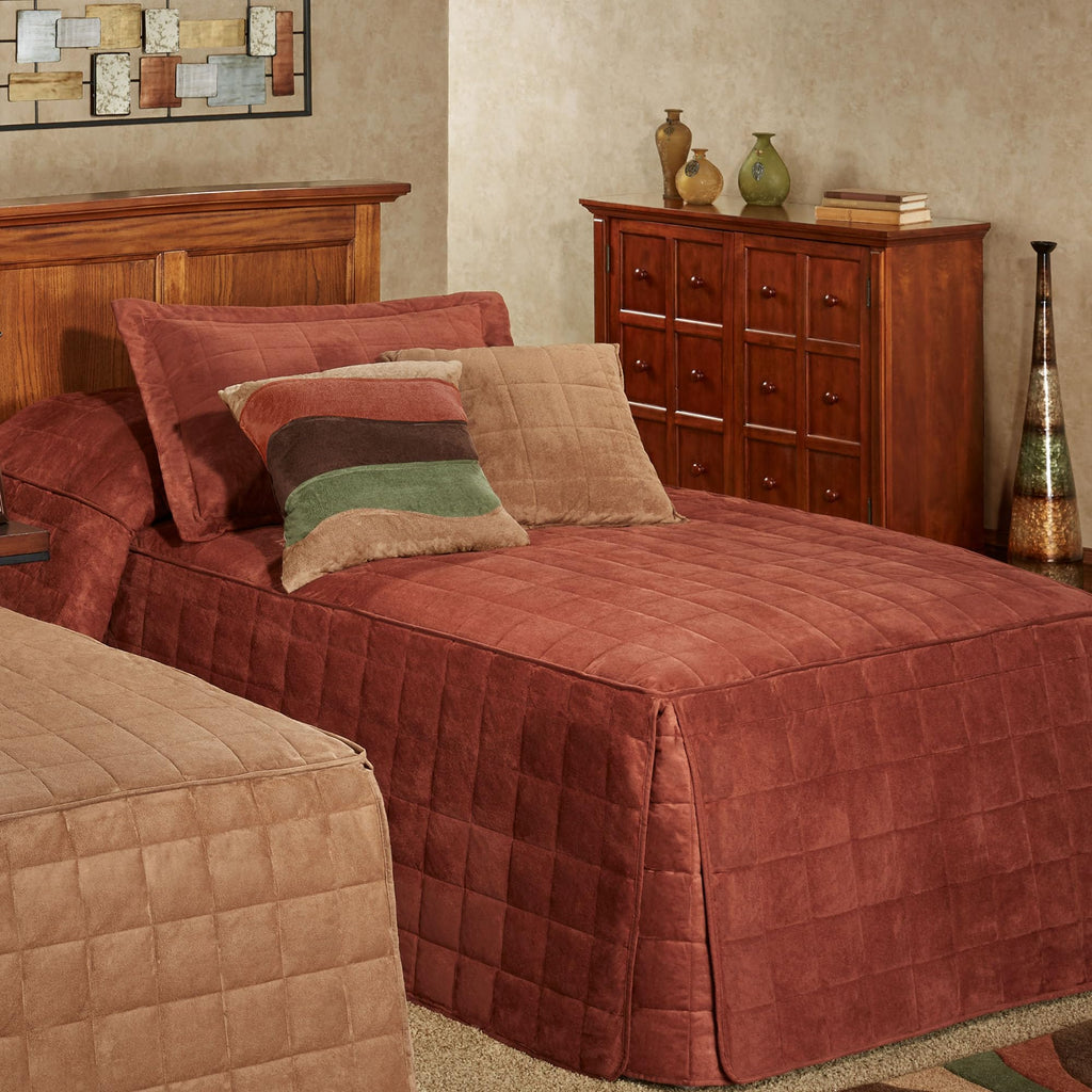 Touch of Class Camden Luxury Bedding, Deep Sage Green, Twin, 2 Pc Set