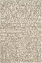SAFAVIEH Natura Runner Rug 2x6 Wool Knotted, Beige NAT620B