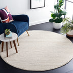 SAFAVIEH Natura Runner Rug 2x6 Wool Knotted, Beige NAT620B