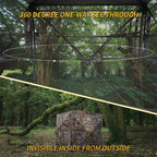 FUNHORUN Hunting Blind 270/360 See Through Deer Blind, Pop Up Ground Blind