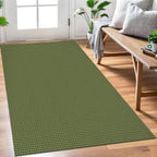 EARTHALL Woven Area Rugs 6x9 Ft Washable Living Room Rugs Non Slip Rubber Backed Dining Room Rug Braided Bedroom Rugs Indoor Floor Carpet for Living Room, Bedroom, Dining Room, Beige/Ivory