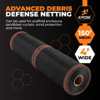 Xpose Safety Construction Safety Netting